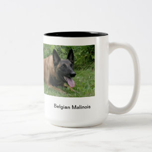 2 Couleurs Tasse de Malinois de Belge