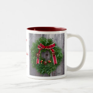 2 Couleurs Tasse de maman de Joyeux Noël