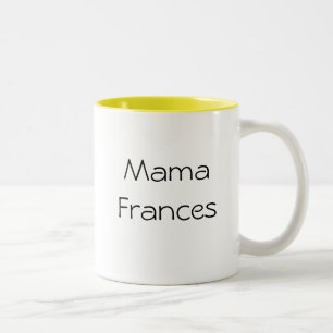 2 Couleurs tasse de maman frances