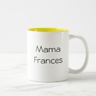 2 Couleurs tasse de maman frances
