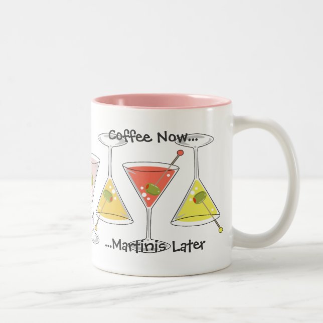 2 Couleurs Tasse de martini (Droit)