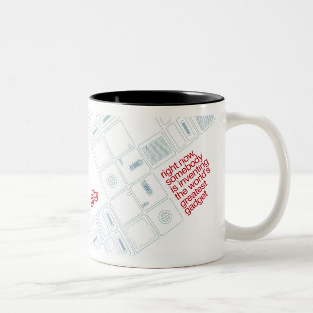 2 Couleurs Tasse de modules d'INSECTE - customisée (Droit)