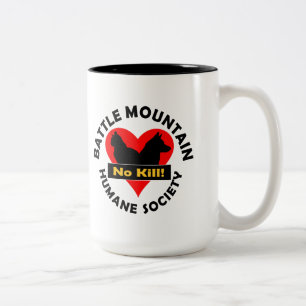 2 Couleurs Tasse de montagne de bataille