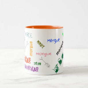 2 Couleurs Tasse de morgue