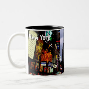 2 Couleurs Tasse de nuit de New York de Times Square de tasse