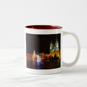 2 Couleurs tasse de nuit de Noël de rague