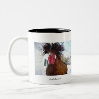 2 Couleurs Tasse de offre de coq de matin