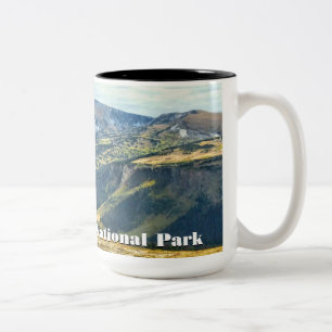 2 Couleurs Tasse de parc national de montagne rocheuse
