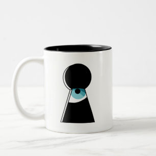 2 Couleurs Tasse de partie d'espionnage