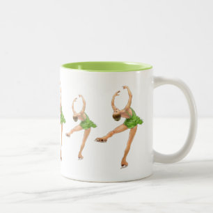 2 Couleurs Tasse de patineur artistique