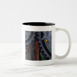 2 Couleurs tasse de pensées