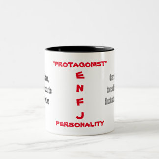 2 Couleurs Tasse de personnalité d'ENFJ