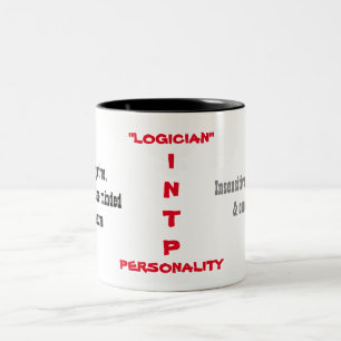 2 Couleurs Tasse de personnalité d'INTP