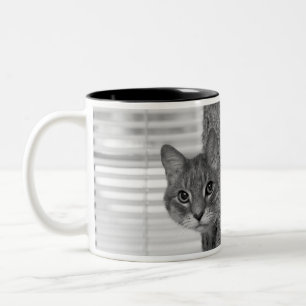 2 Couleurs Tasse de photo de chat
