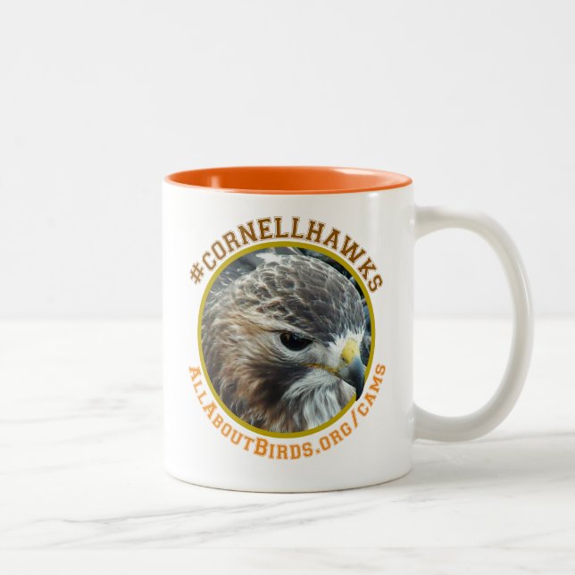 2 Couleurs Tasse de photo d'Ezra (Droit)