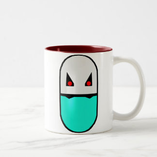 2 Couleurs Tasse de pilule de parodie de Prozac de vampire