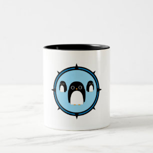 2 COULEURS TASSE DE PINGOUIN