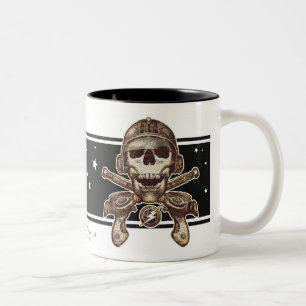 2 Couleurs Tasse de pirate de l'espace (Rayguns)
