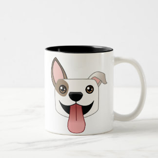 2 Couleurs Tasse de pitbull