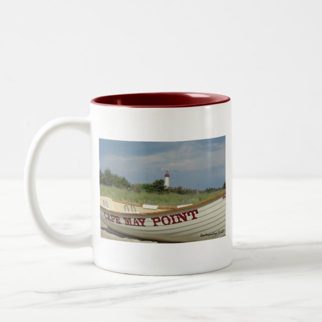 2 Couleurs Tasse de point de Cape May (Gauche)