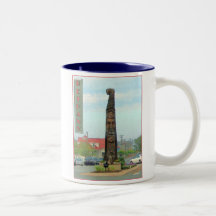Tasse de Polonais de totem de plage de Bethany