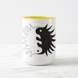 2 Couleurs Tasse de Porc Yang de Joe