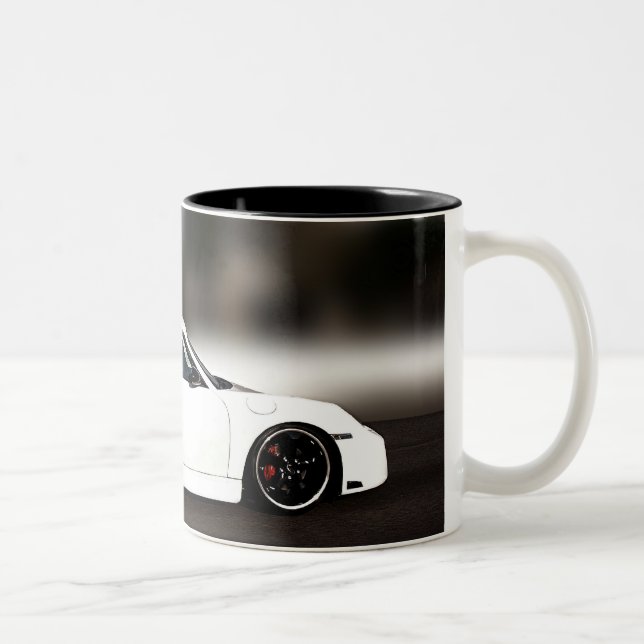 2 Couleurs TASSE de PORCHE (l'orthographe correcte l'obtient (Droit)
