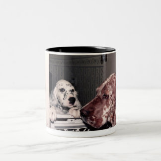 2 Couleurs tasse de poseur de l'Eng.