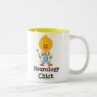 2 Couleurs Tasse de poussin de neurologie