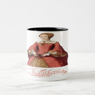 2 Couleurs Tasse de princesse Elizabeth 1