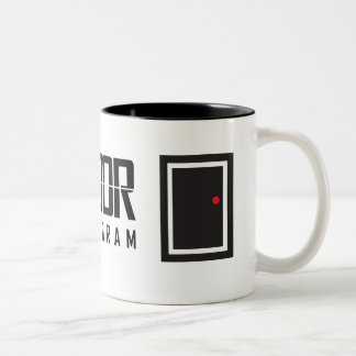 2 Couleurs Tasse de programme de formation de Blackdoor