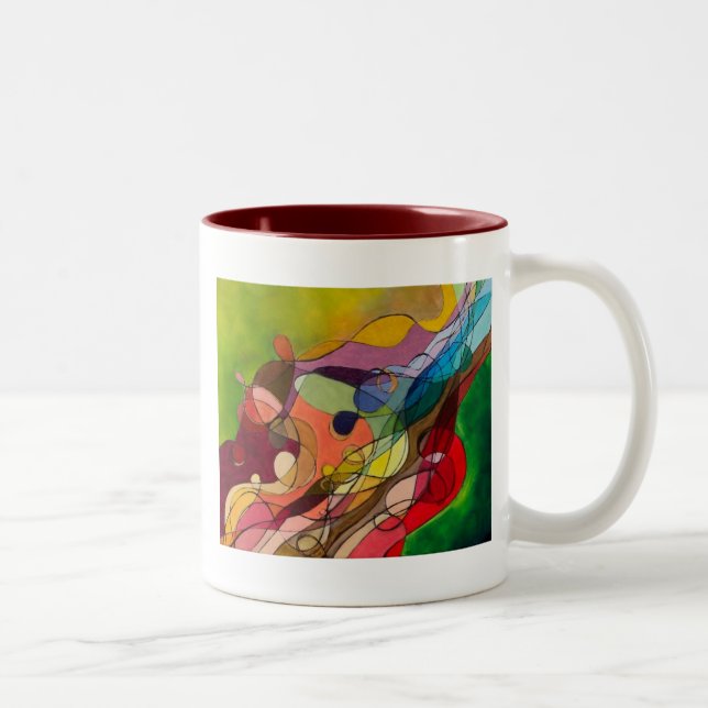 2 Couleurs Tasse de progrès (Droit)