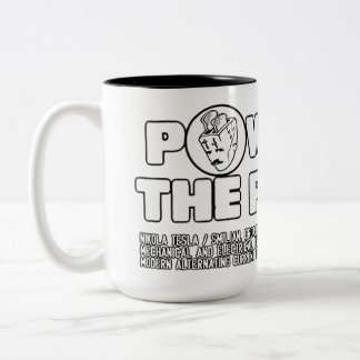 2 Couleurs Tasse de puissance de Tesla