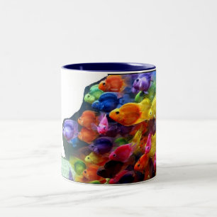 2 Couleurs tasse de rainbowfish