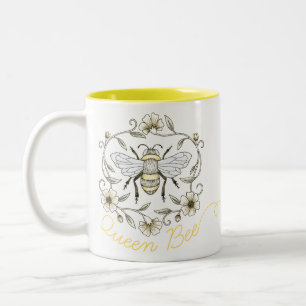 2 Couleurs Tasse de reine des abeilles