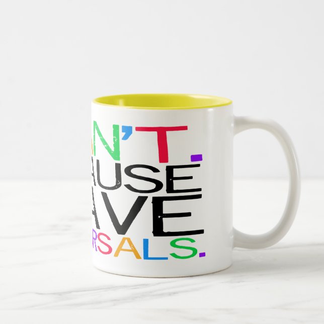 2 Couleurs Tasse de répétitions (Droit)