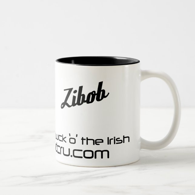 2 Couleurs Tasse de RoadCru - Zibob (irlandais) (Droit)