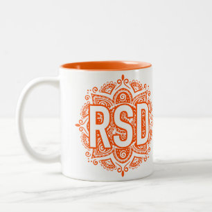 2 Couleurs Tasse de Ruban-Mandala de soeurs de RSD