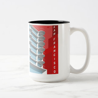 2 Couleurs Tasse de San Francisco