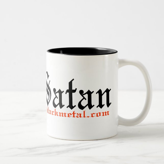 2 Couleurs Tasse de Satan de grêle (Droit)