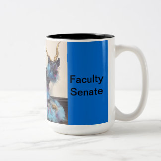 2 Couleurs Tasse de sénat de corps enseignant