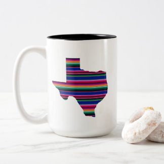 2 Couleurs Tasse de Serape le Texas