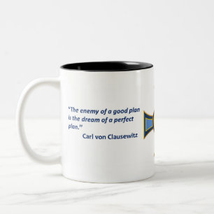 2 Couleurs Tasse de signal d'homme de doctrine