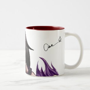 2 Couleurs Tasse de signature de PELLE (rouge)