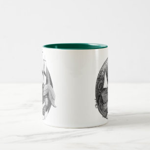 2 Couleurs Tasse de sirène