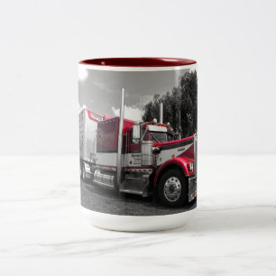 2 Couleurs Tasse de Spencer Kenworth W900A