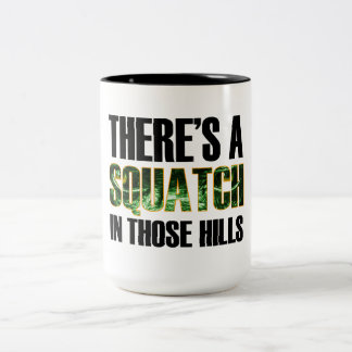 2 Couleurs Tasse de Squatch