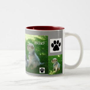 2 Couleurs Tasse de Sydney et de Nicky