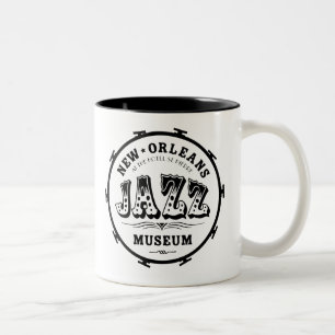 2 Couleurs Tasse de tambour de musée de jazz de la