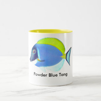 2 Couleurs Tasse de Tang de bleu de poudre